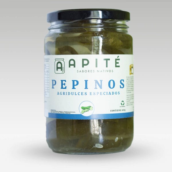 pepinos agridulces especiados